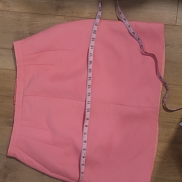J Crew Coral Pink Mini Skirt - Picture 6 of 6